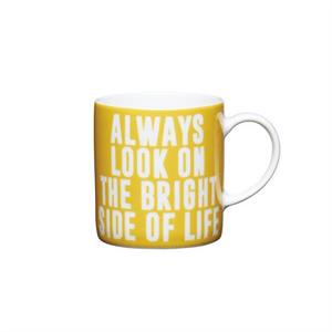 Kitchen Craft Porcelain "Always Look On The Brightside" 80ml Espresso Cup